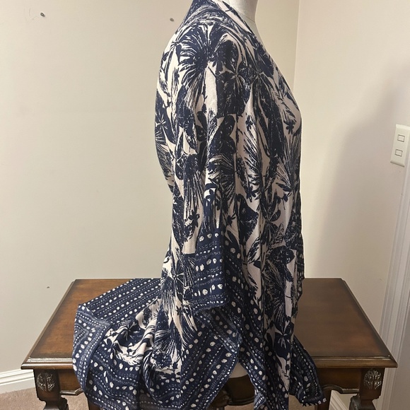 SAACHI indigo long blue kimono - Picture 3 of 7